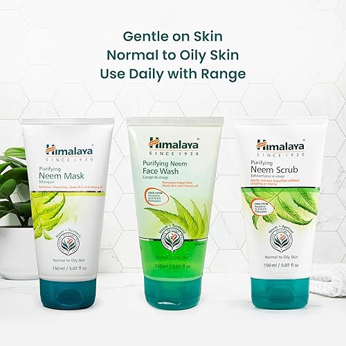 Miniatura 9 de Himalaya - Gel limpiador purificante con margosa y cúrcuma para acné ocasional 507 onzas 150 ml