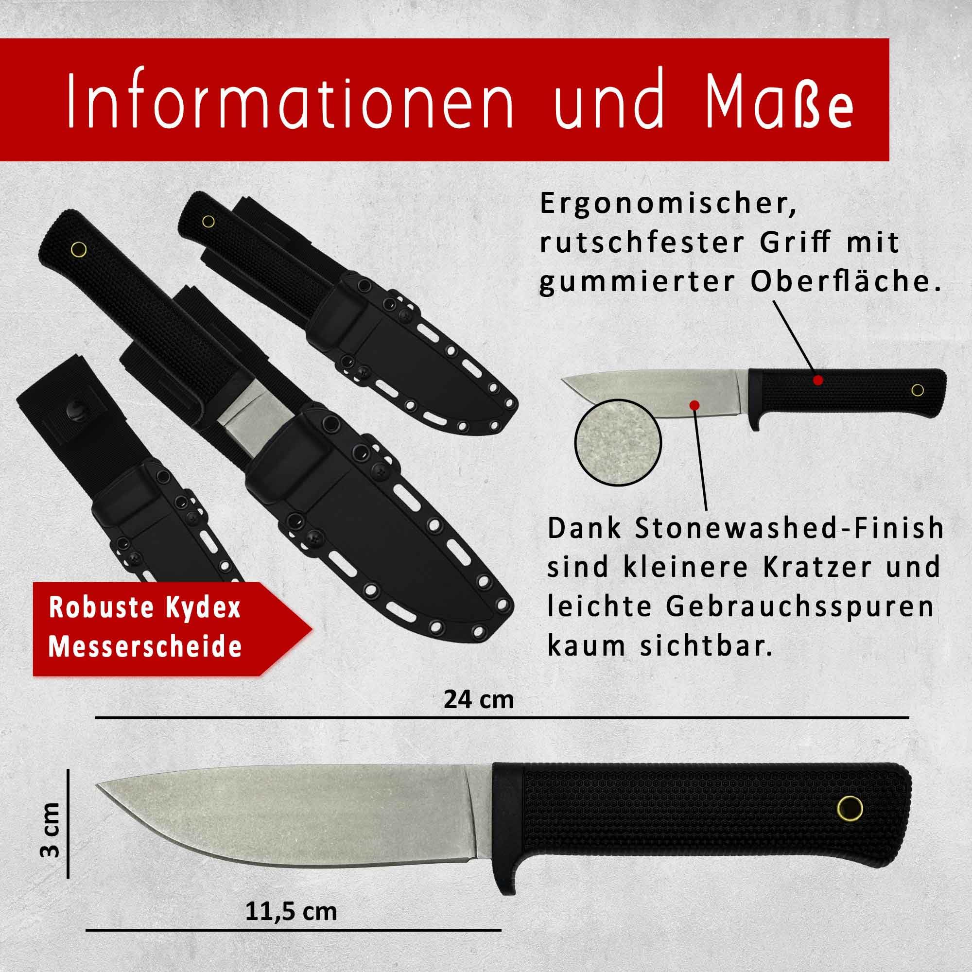 Angelmesser mit Gravur & Name – Geschenk für Angler & Männer – Personalisiertes Messer mit Stonewash-Klinge zum Geburtstag, Vatertag oder Weihnachten (Stonewash - mit Ständer)