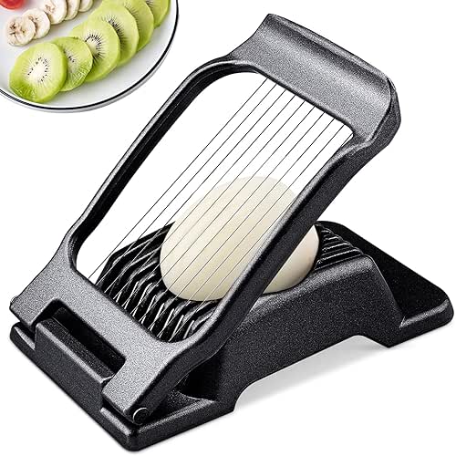 BIBURY Egg Slicer, Egg Cutter for Hard Boiled Eggs, Heavy