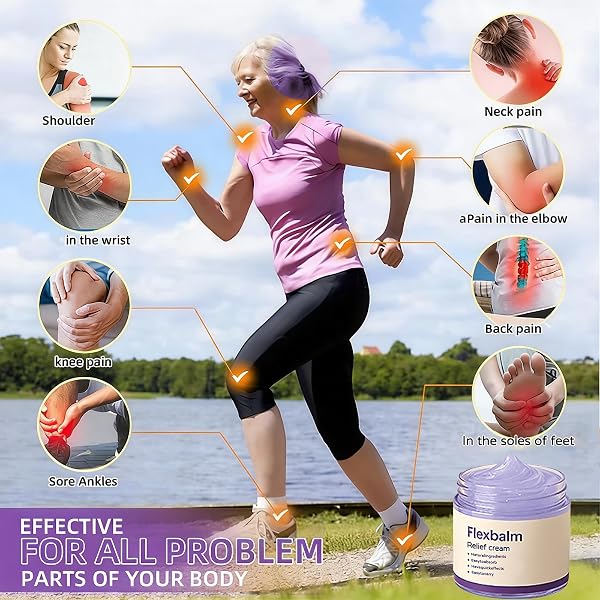 Flexbalm Rapid Joint Relief Gel - Advanced Relief Soothing Massage Gel, Flexbalm Rapid Joint Relief Cream for stiffness and soreness (2) - 2