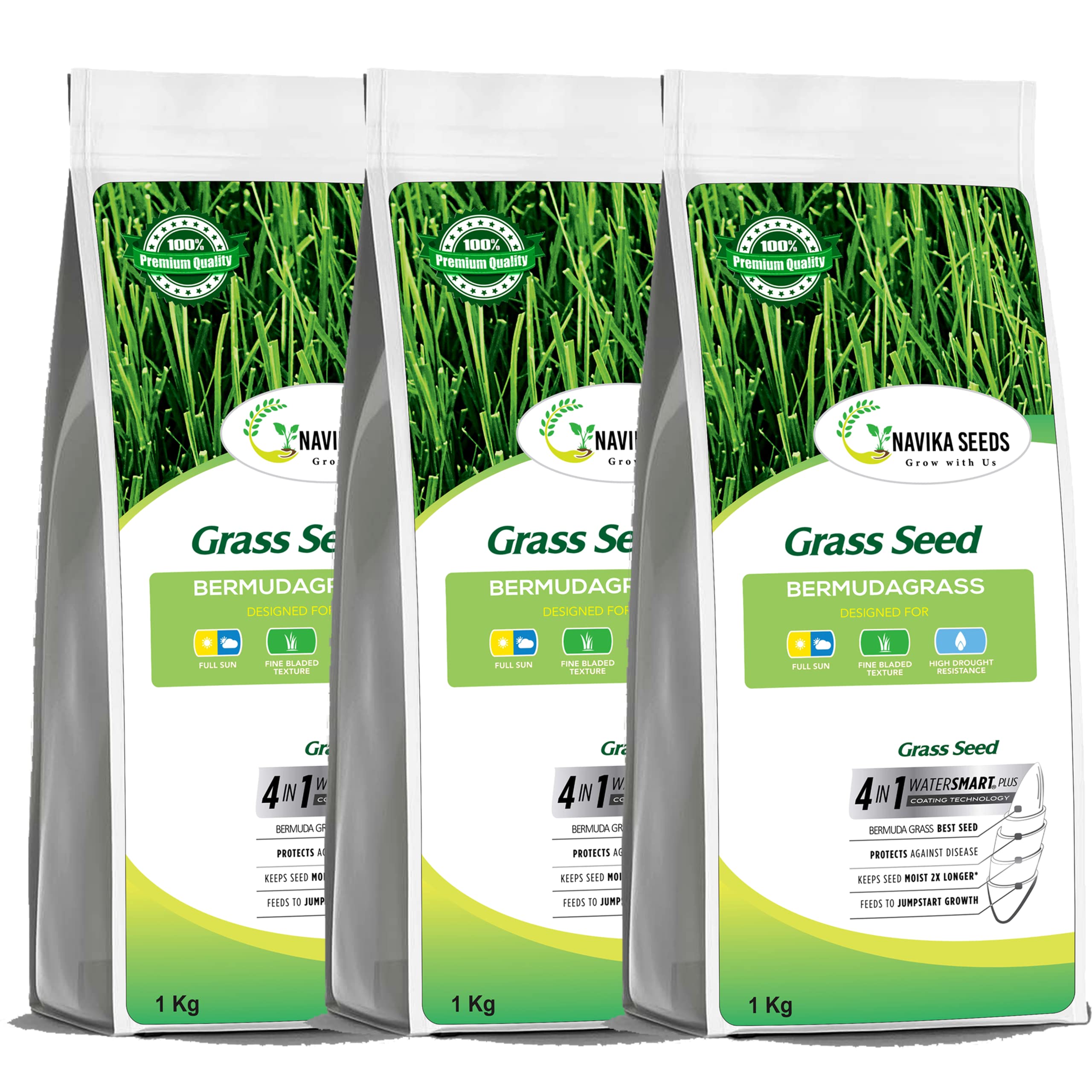Navika Seeds ; Grow With Us Original and Pure Bermuda Grass Perfect Grass Seeds For Making Lawn, Turf, Cricket ground, Park, Farm House, Stadium, Sports Fields & Gardening. (3 Kg) (B09XDK6WPY) Amazon Price History, Amazon Price Tracker