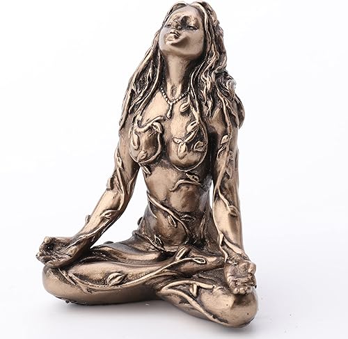 Miniatura 2 de Veronese Design 2.5" Madre Tierra Gaia Sentado Lotus Pose