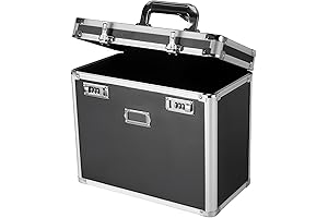Secure and Spacious Lockable Storage Tote