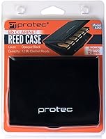 Vista 6 de Protec Bb Clarinet Reed Case for 12 Reeds (Opaque Black), Model A250