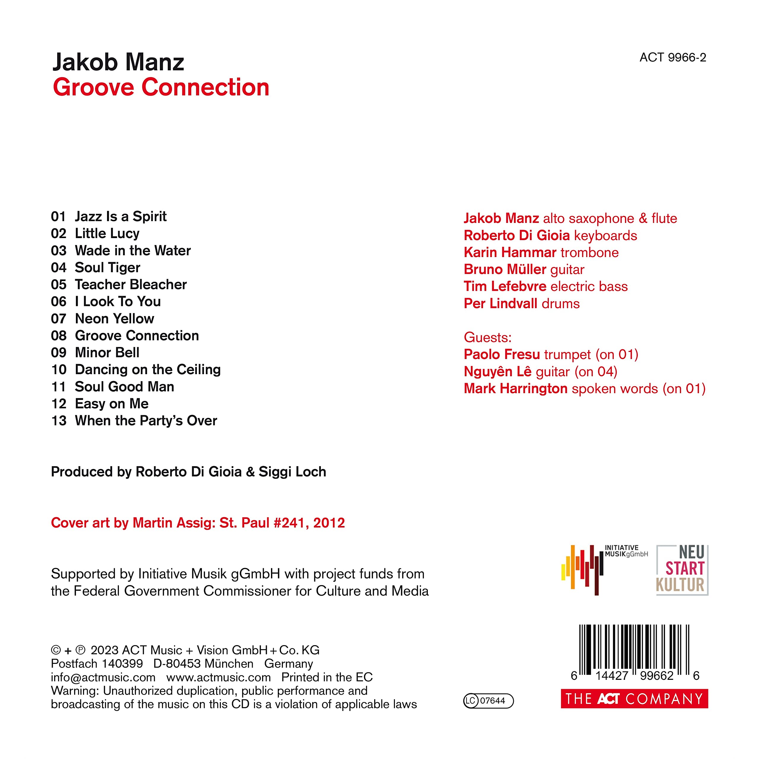 Groove Connection