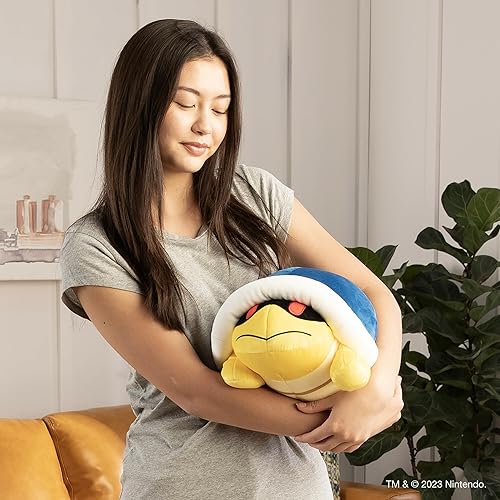 Miniatura 3 de Club Mocchi Mocchi - Peluche de Super Mario - Peluche de Buzzy Beetle - Juguetes esponjosos de Mario - Figuras coleccionables de Mario - Juguetes de