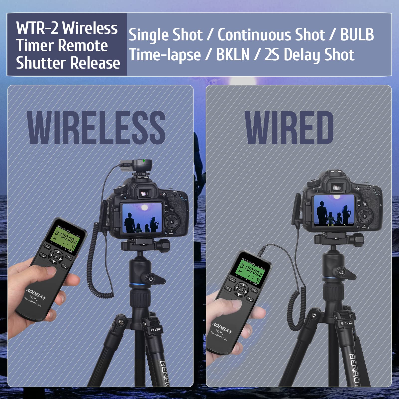 Telecomando Wireless Per Nikon Con Timer - Intervallometro, Scatto A Distanza 60m Per Fotocamera - Foto 10