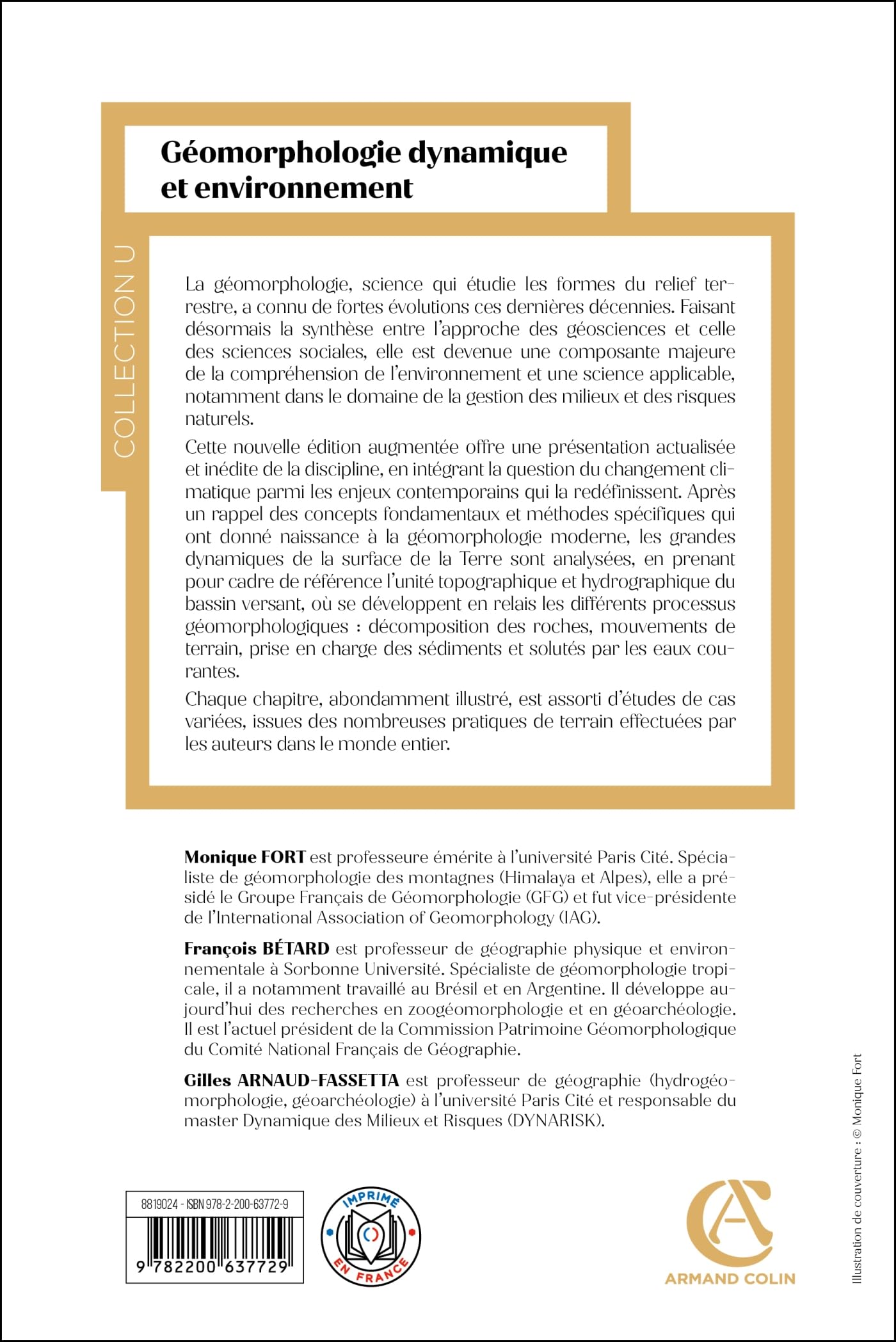 Géomorphologie dynamique et environnement - 2e éd.