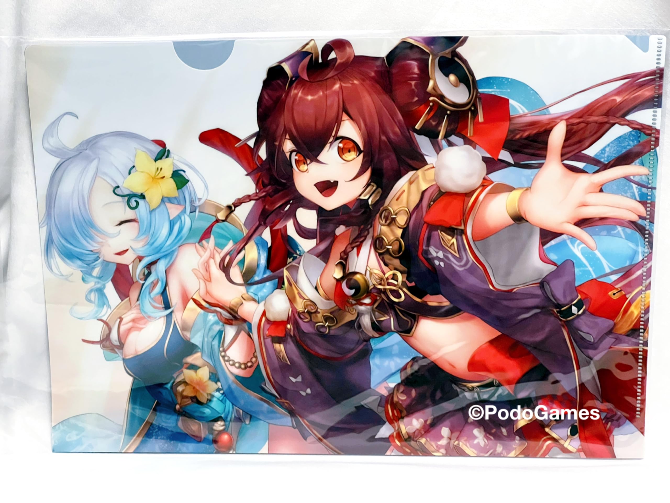 Amazon.co.jp: 幻獣契約クリプトラクト エビテン限定 A4クリアファイル