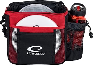 Dynamic Discs Latitude 64 Slim Disc Golf Bag - Lightweight 8-10 Disc Capacity for Beginners & Casual Rounds
