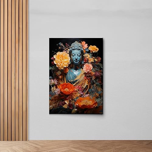 Yoga Wall Decor, Yoga Wall Art, Buda Canvas Art, Buda Decor, Buda Canvas Print, Luxury Framed Wall Decor, Wall Art, Wall Decor