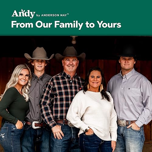 Miniatura 7 de Andy Timothy - Pellets de heno, crujiente! Alimento orgánico puro para conejos, bolsa de 5 libras, conejillo de indias premium y heno de chinchilla,