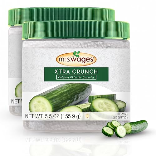 Mrs. Wages Pickle Mix,Xtra Crunch,Easy-To-Use,Fast Results,Great Taste & Crispness,Ensures Crunchiness,5.5
