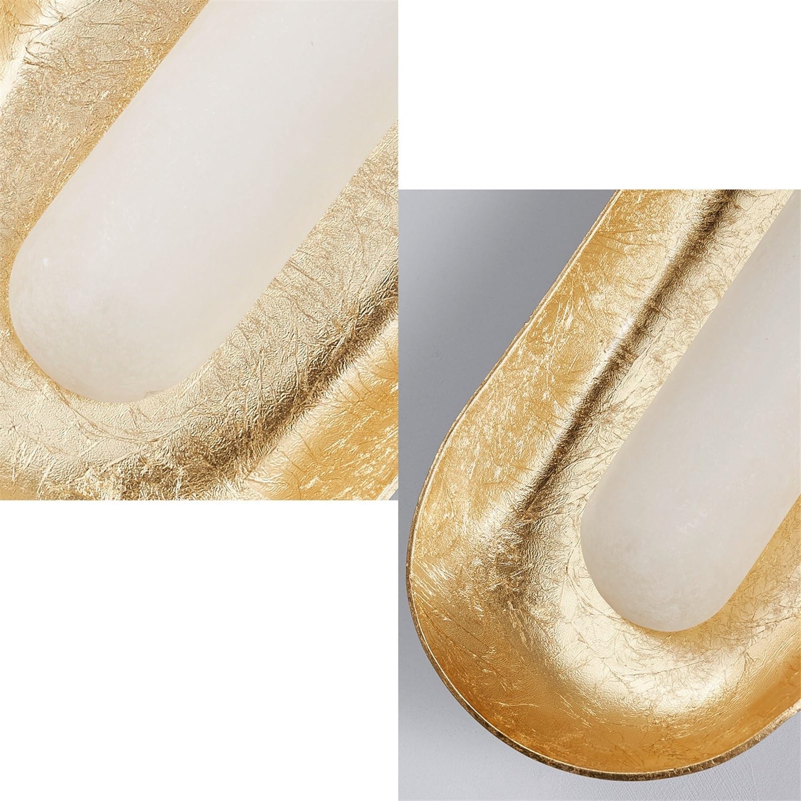 Vertical Elongated Oval Wall Light Hammered Sconce Interni