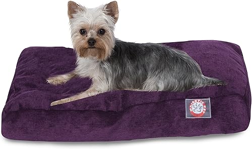 Miniatura 22 de Majestic Pet Villa - Cama rectangular para perro, lavable, cama antideslizante y cómoda para mascotas, cama de jaula con funda extraíble lavable,