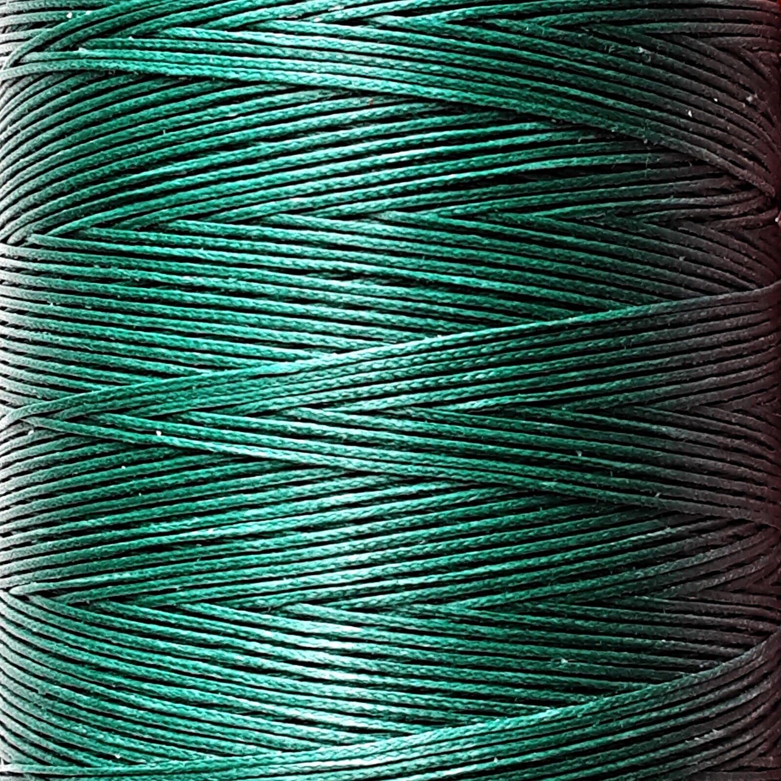 Mart-Mon Multicolor 1Mm Waxed Nylon Cord 5M For Craft Art Jewellery Bracelet Strong & Durable (Forest Green)