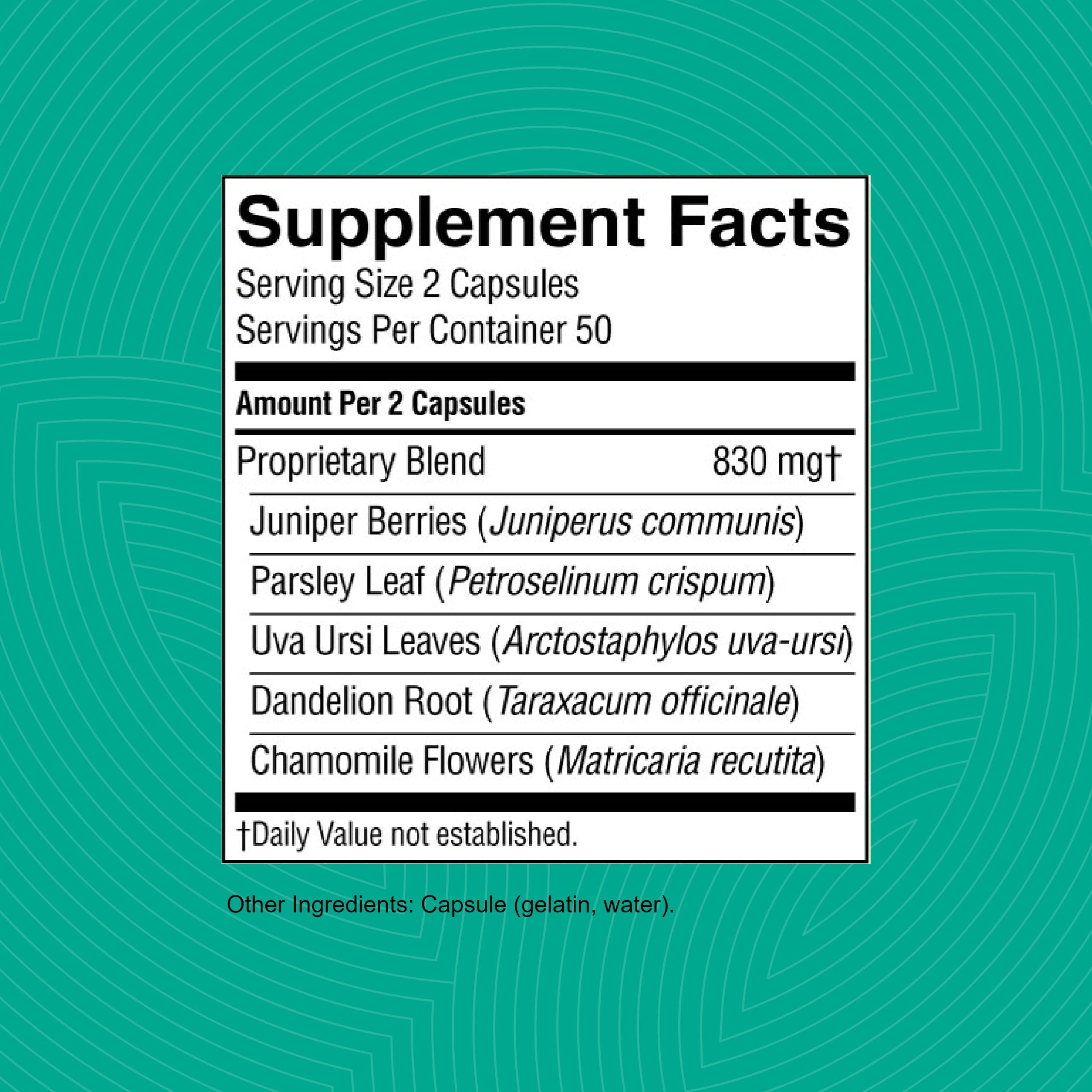 Nature's Sunshine Kidney Activator Capsules, 100 Capsules, Natural