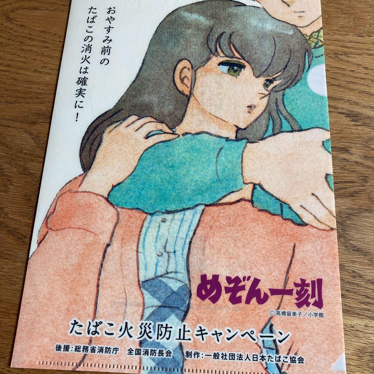 Amazon.co.jp: アニメ A4版 クリアファイル めぞん一刻 チラシ