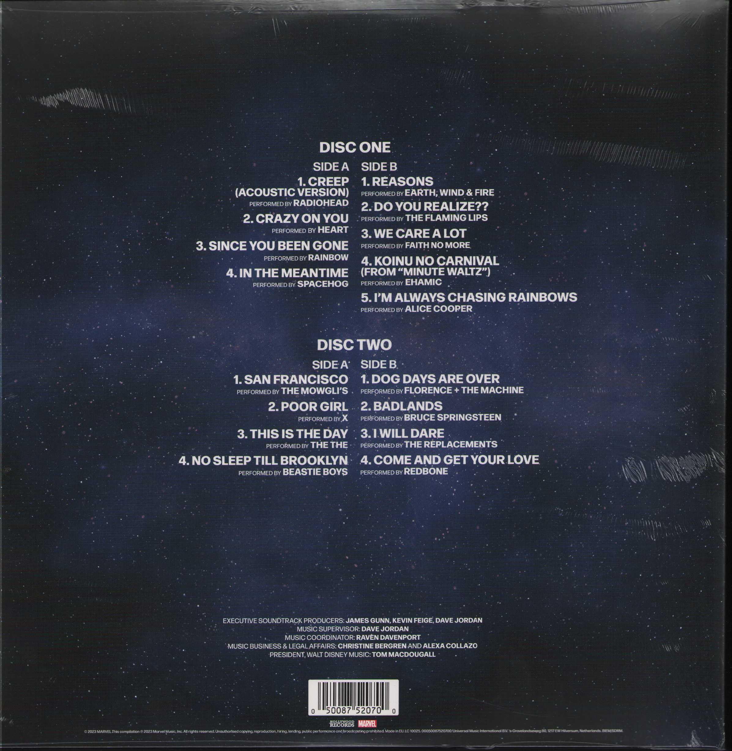 Guardians Of The Galaxy Complete Awesome Mix Deluxe Record Collection - Volumes 1, 2 and 3 Original Soundtrack 3 Album Bundling