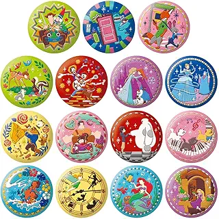バンダイ(BANDAI) Disney Characters 刺繍缶バッジビスケット2 食玩 【BOX販売/12個セット】