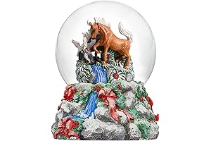 Breyer 2024 Holiday Horse: Winter Woodland - Musical Snow Globe
