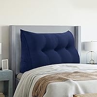 Vista 12 de Almohadas de cuña para cabecero de cama, almohada de cuña para cabecero, almohada triangular, almohadas de cuña, almohada con funda extraíble, Café