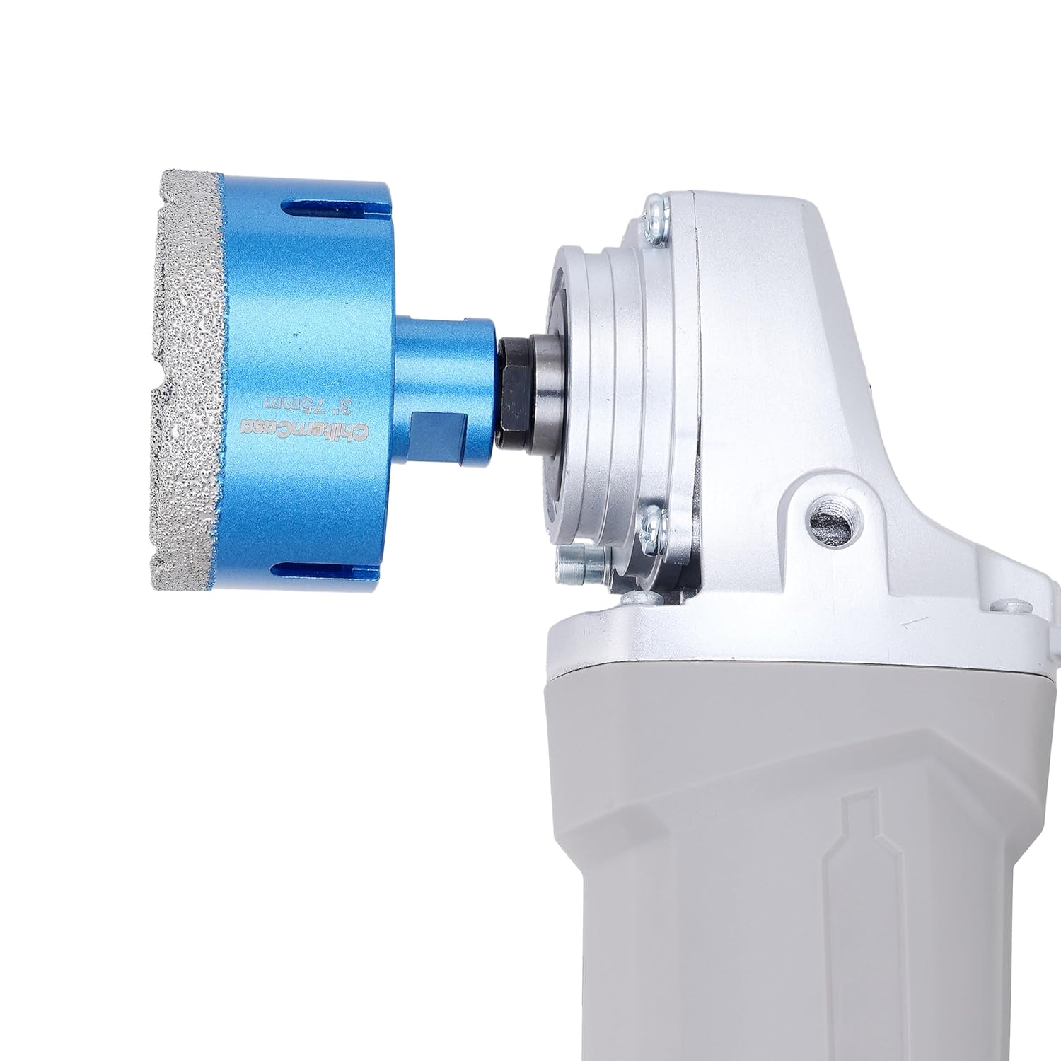 75mm 3" Diamond Core Drill Bits,Vacuum Brazed Hole Saw Cutter for Ceramic Tile Granite Marble with 5/8-11 Thread and 3/8" Hex Shank Adapter