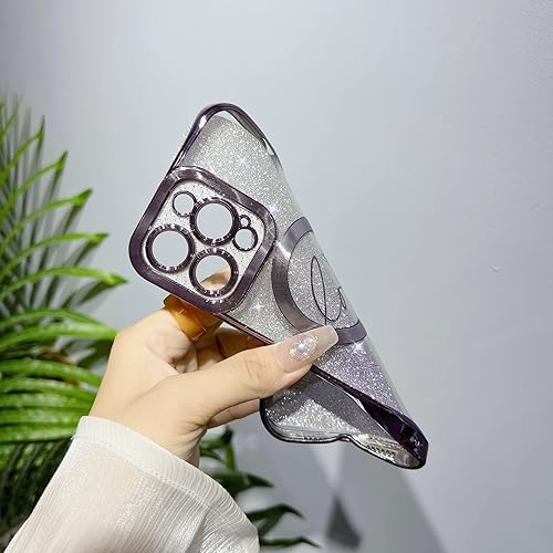 Miniatura 4 de Misscase Funda magnética para iPhone 15 Pro Max compatible con MagSafe, protección completa, delgada, a prueba de golpes, elegante, antiarañazos,