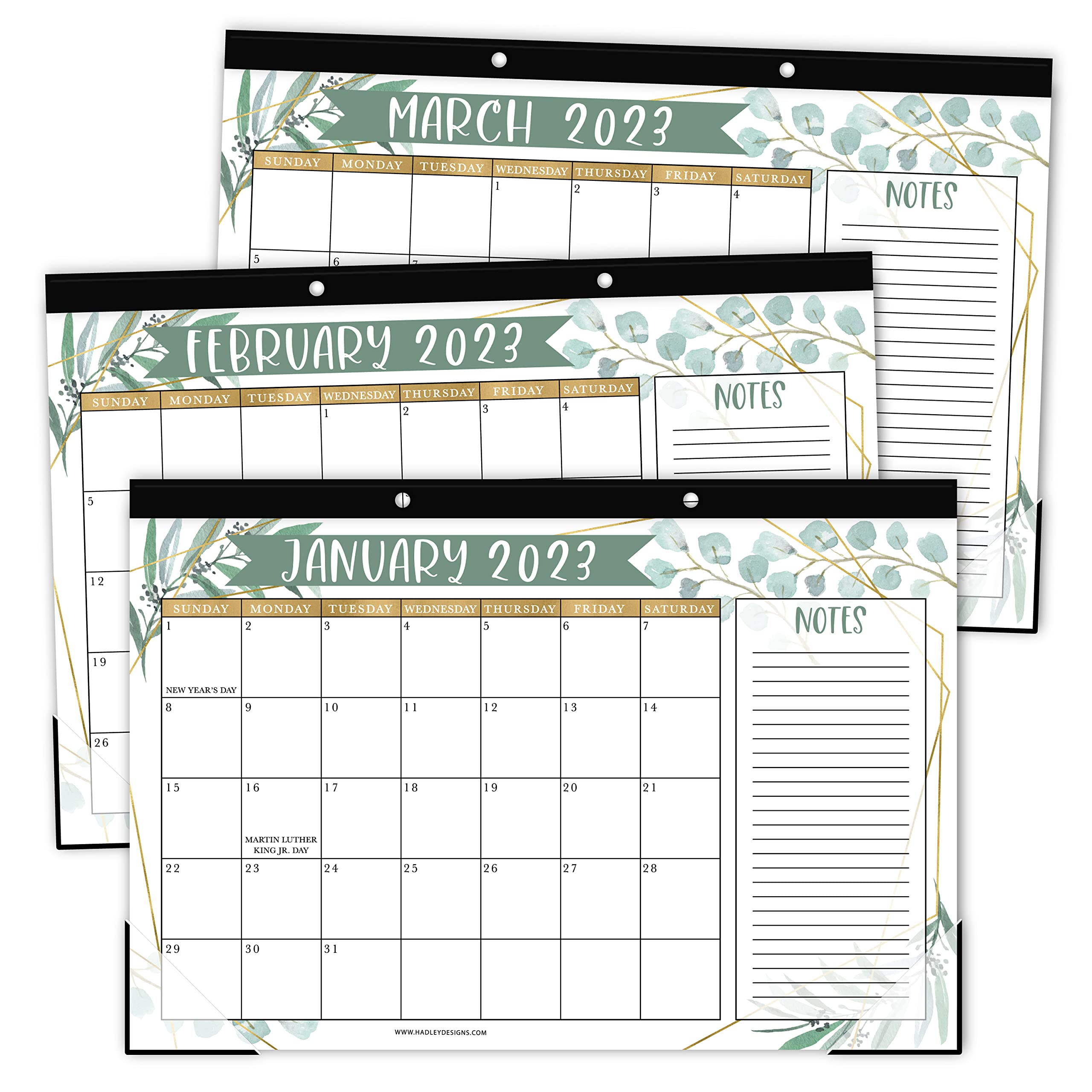 Buy Greenery Large Desk 20232024 Desk Pad 18 Month For Desk s 2023