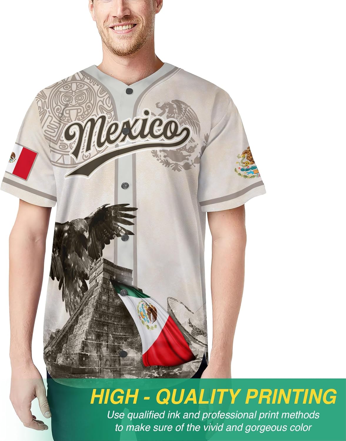 CHIARA CONTI11 Mexican Jersey - Men's Soccer & Baseball Jersey