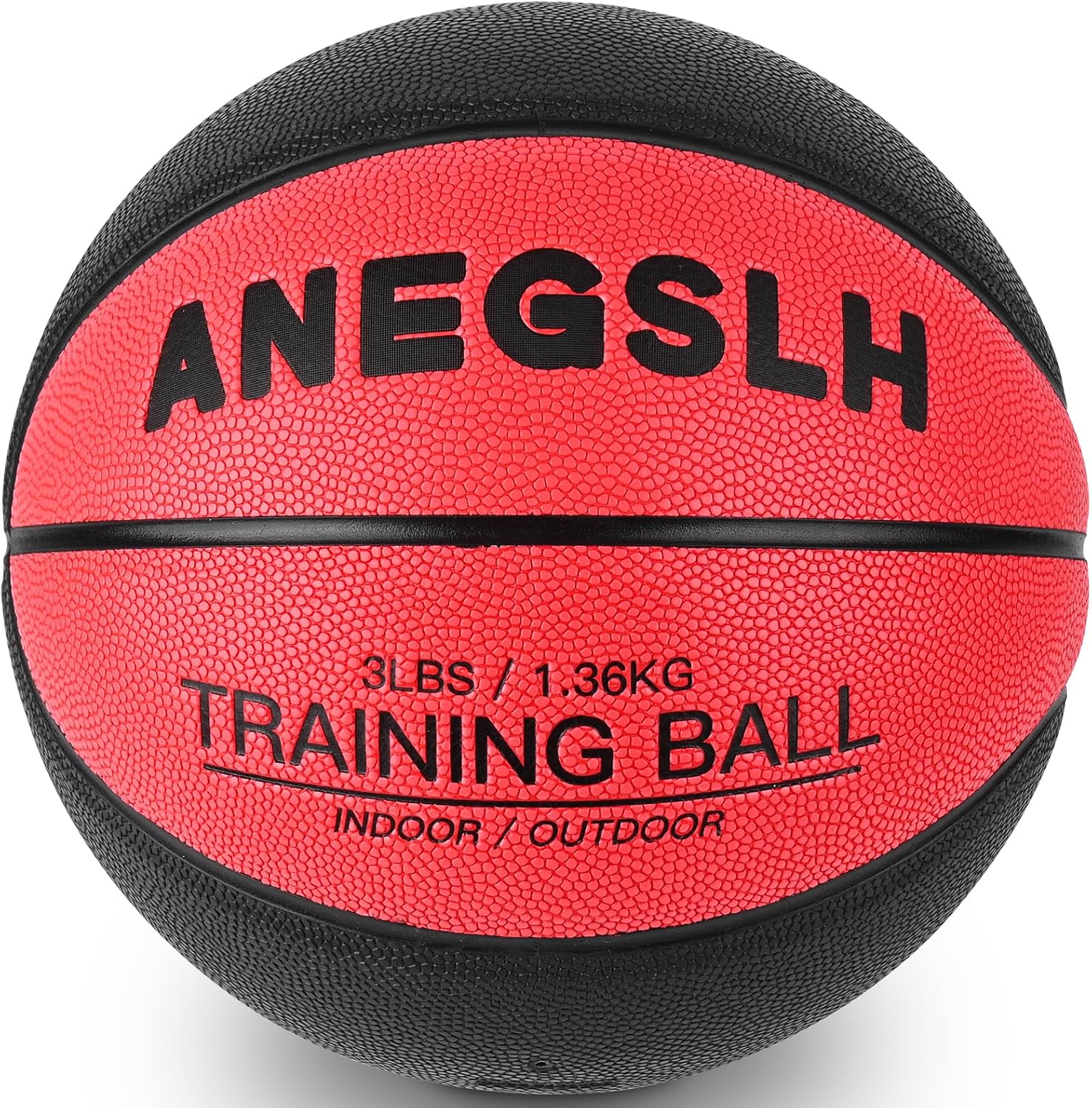Size 7 Weighted Heavy Basketball 29.5" Indoor & Outdoor Training Ball for Strength, Dribbling, Shooting, Enhanced Basketball Skills and Daily Practice