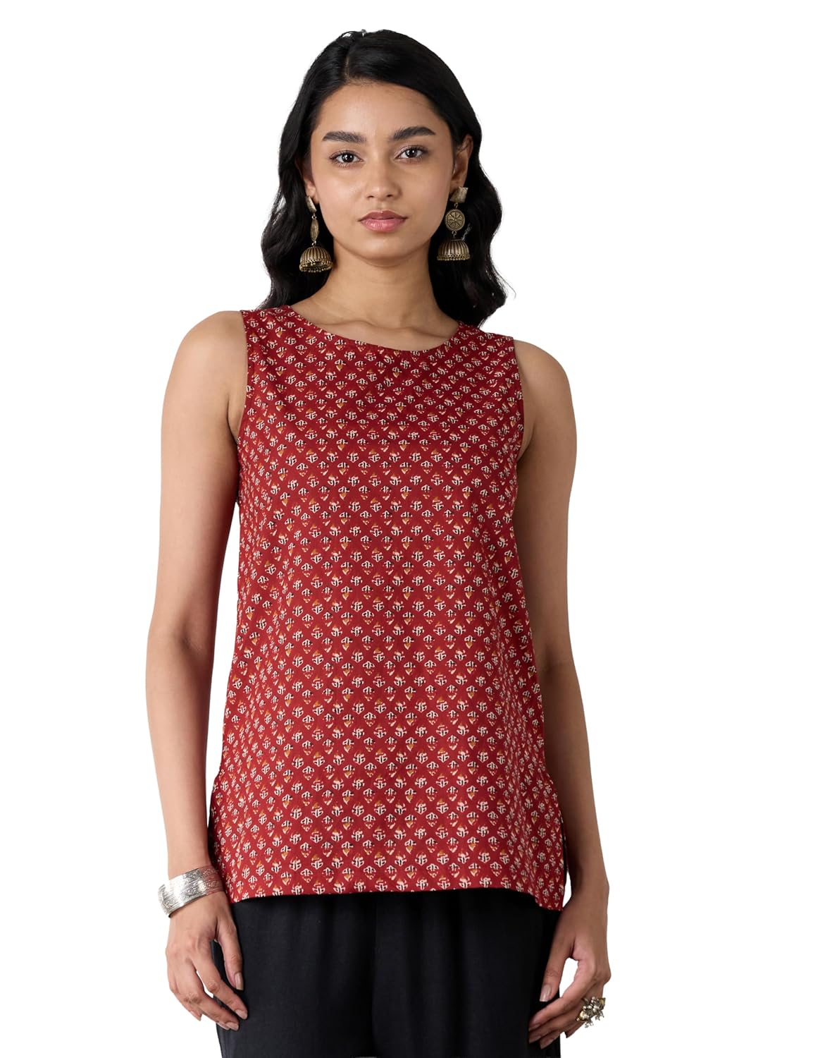 Amazon Brand - Myx Women's Cotton Printed Sleeveless Short Kurti (Available in Plus Sizes) - Review, Price and Buying Guide