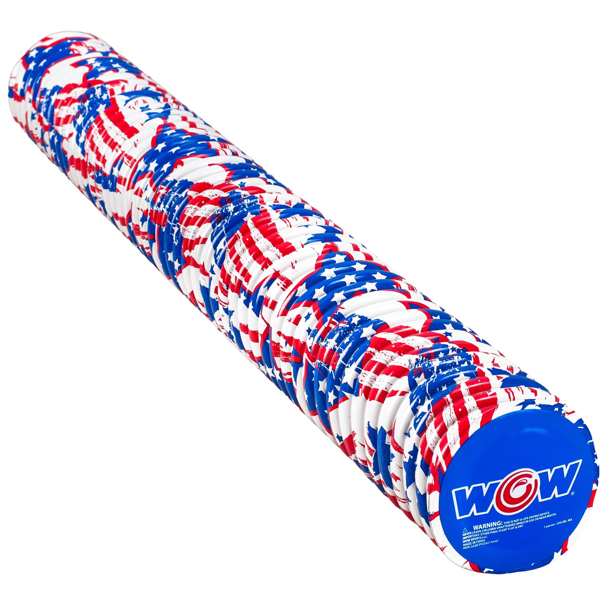 Wow Americana Dipped Foam Pool Noodle - Stars and Stripes