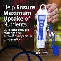 Vista 2 de Bluelab Medidor de pH Tipo Lápiz y Kit de Cuidado de Sonda con Suministros de Calibración, Solución de Almacenamiento y Cepillo, Probador Digital