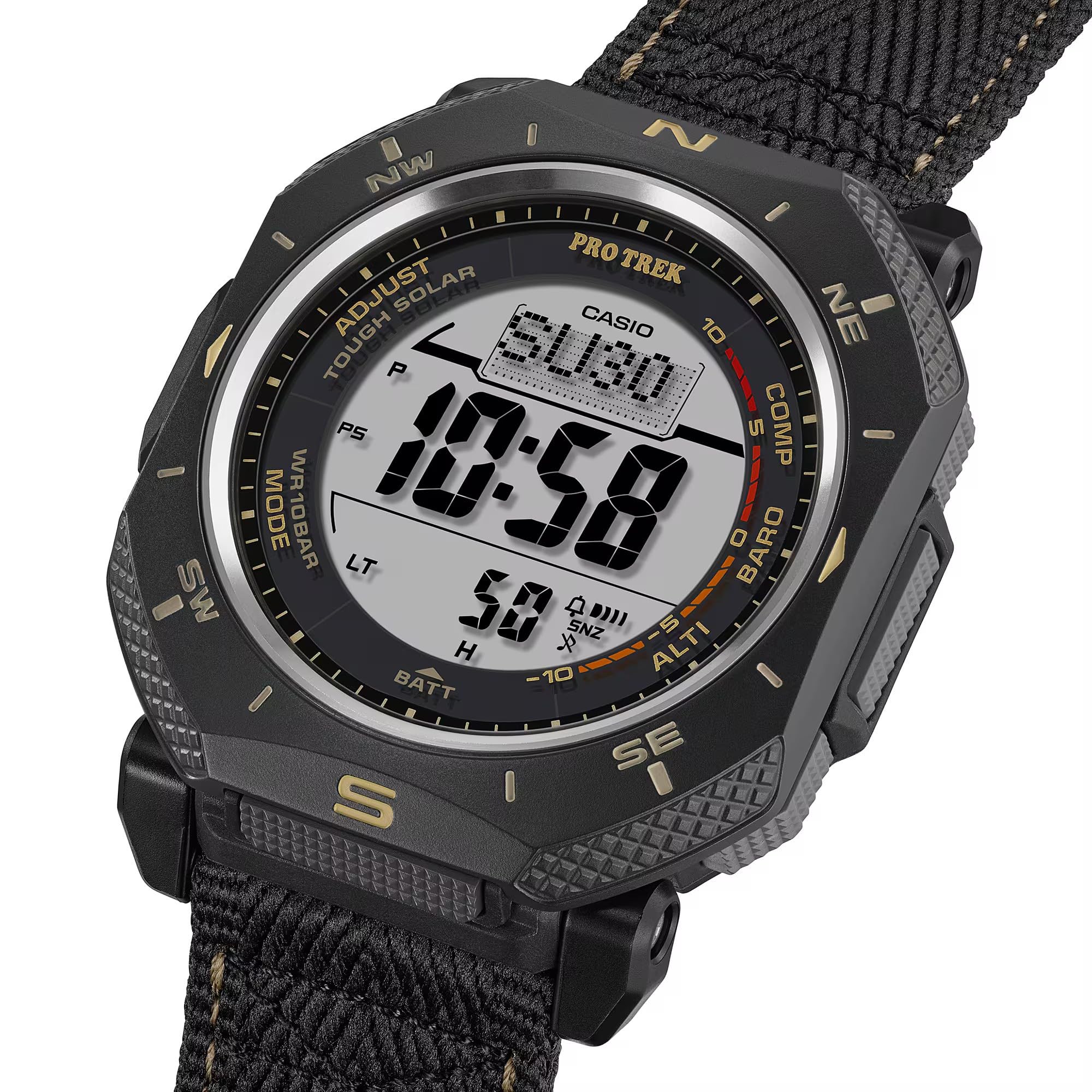 Casio Herren Digital Quarz Armbanduhr Pro Trek