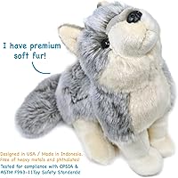Vista 5 de Wolcott The Wolf - 11 Inch Stuffed Animal Plush