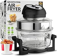 Vista 1 de Freidora de aire Big Boss, sin aceite, Negro