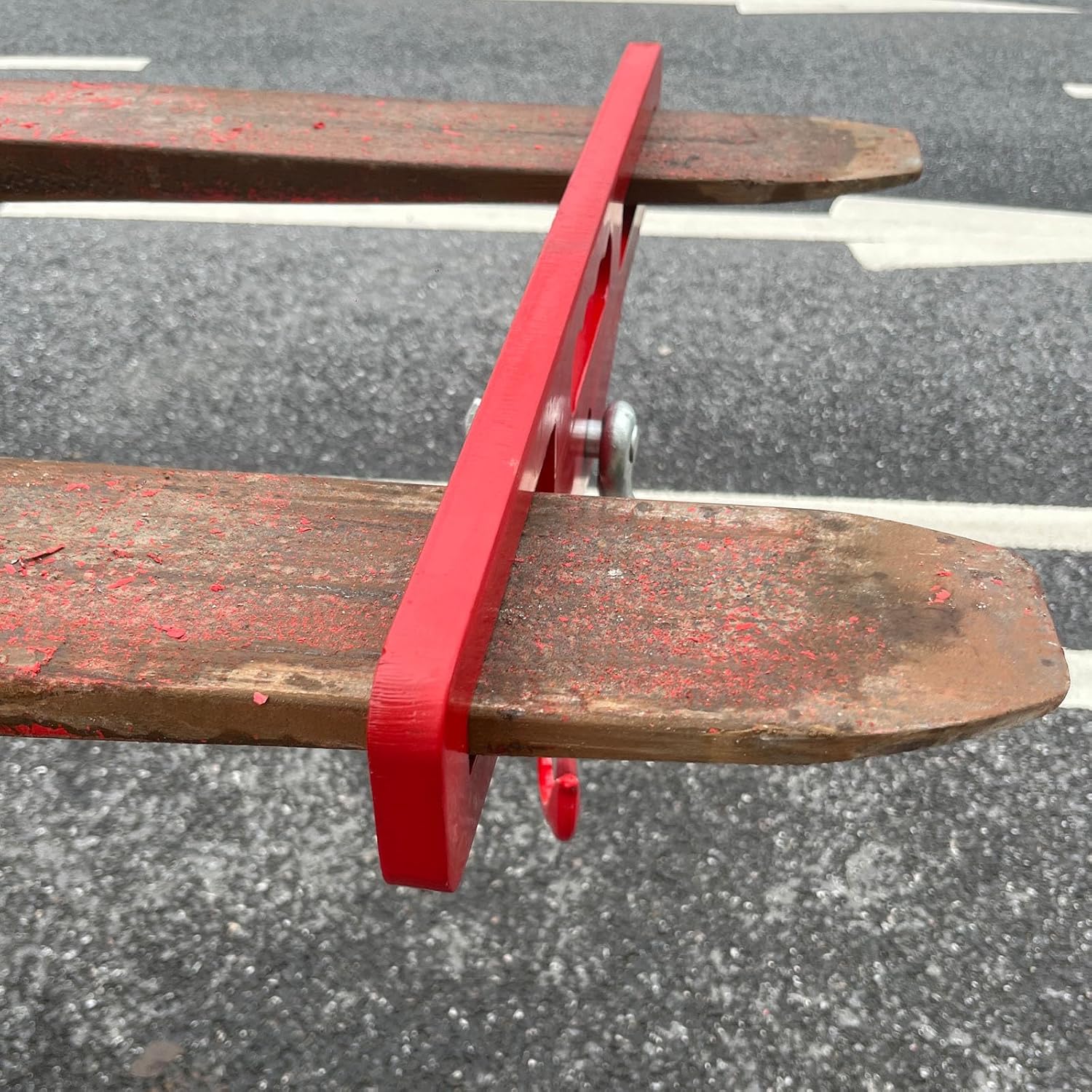 Forklift Lifting Hook,Forklift Lifting Hook Attachment，6600lbs Capacity Forklift Lifting Hoist（3 Ton）,Dual Fork Mount，with Swivel Hook