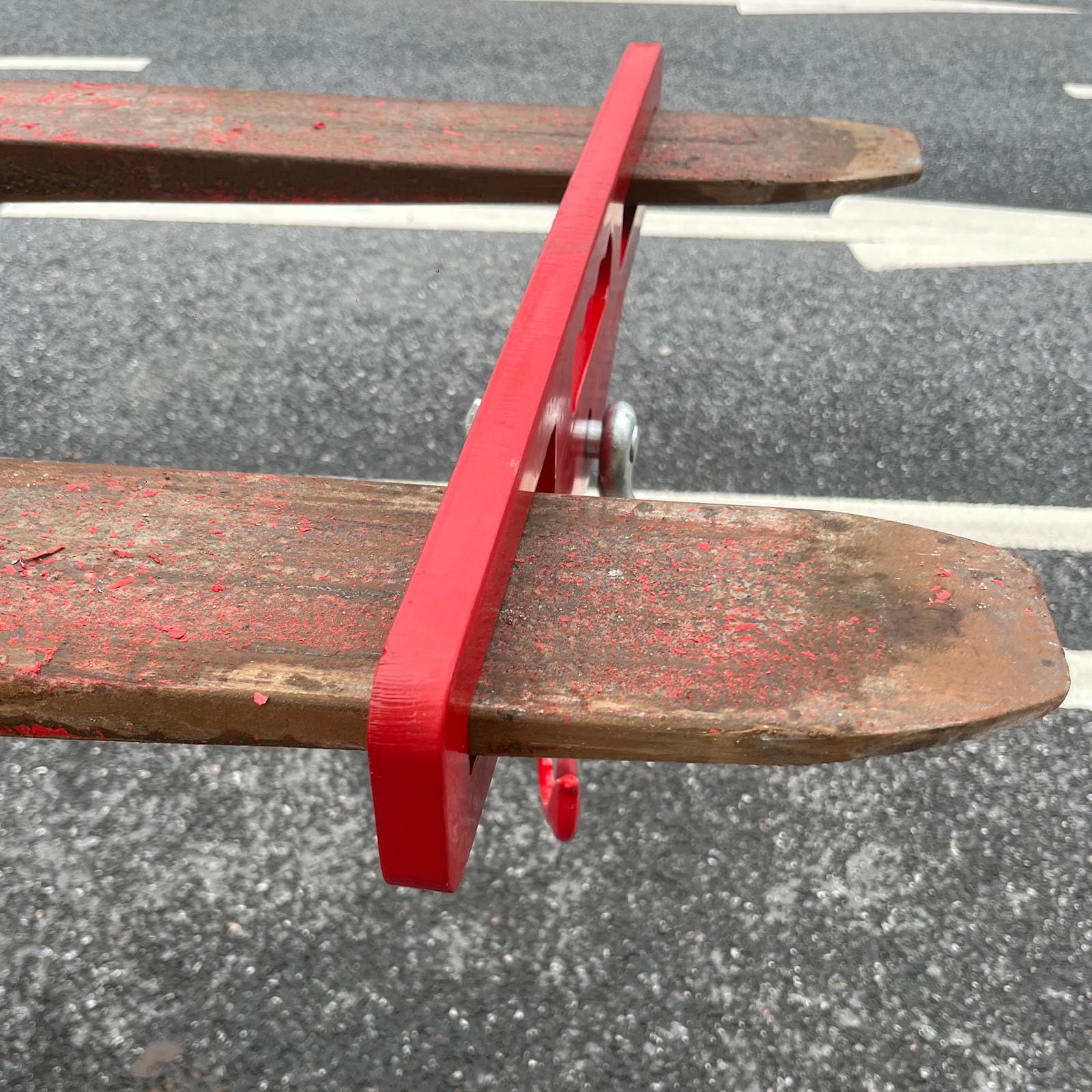 Gancio di sollevamento del carrello elevatore, capacità di 6000 libbre di sollevamento del carrello elevatore (3 tonnellate), con gancio girevole