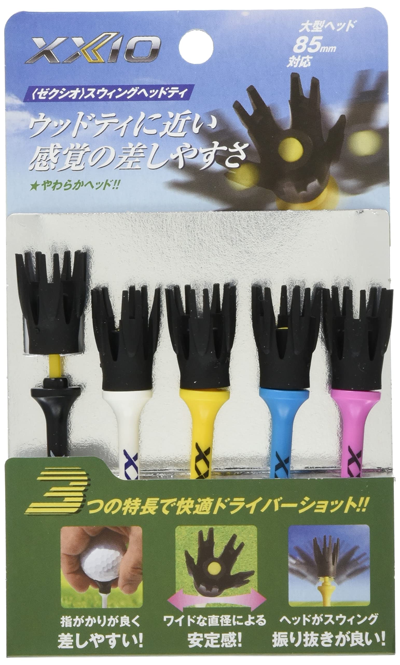 Amazon.co.jp: DUNLOP GGF-06132 Zexio Swing Head Tee : Sports