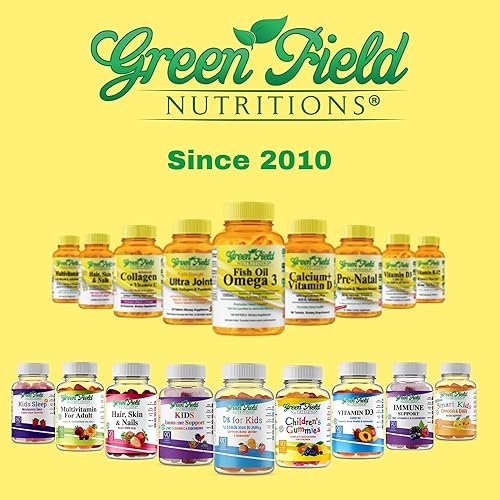 Miniatura 6 de Greenfield Nutritions - Gomitas prenatales halal con DHA y ácido fólico, multivitamínico prenatal esencial para el embarazo, contiene 17 vitaminas