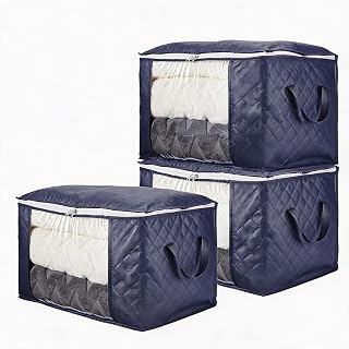 PrecisionAuto Heavy-Duty Collapsible Fabric Storage Bins