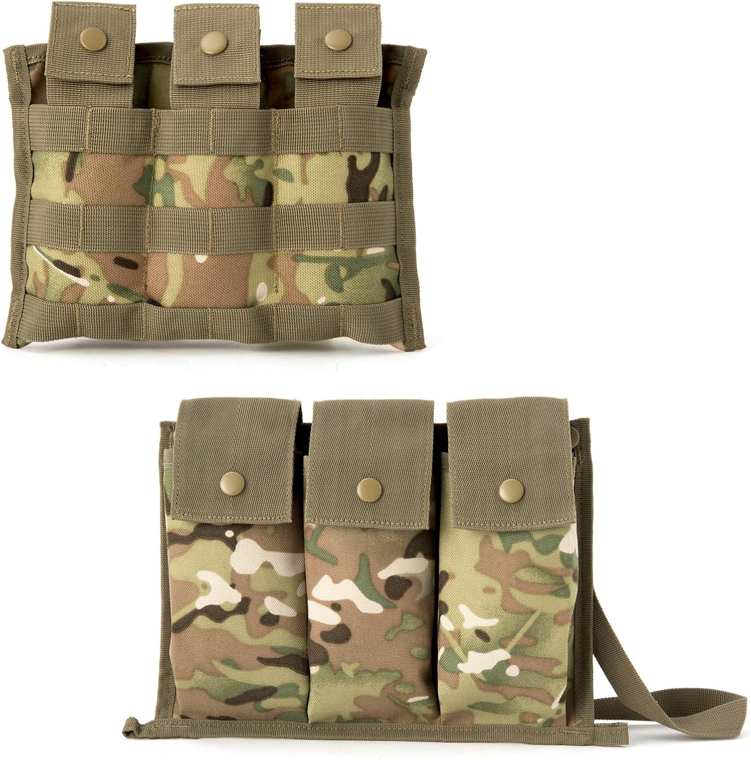 MT Military MOLLE II Rifleman M4 Triple Mag Pouch and Mag Bandoleer Pouch