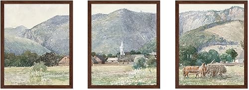 Miniatura 29 de Poster Master Póster de ilustración vintage de 3 piezas, impresión botánica retro, arte de pared sin marco de 8 x 10 pulgadas, regalo para artista,