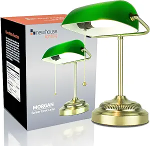 Newhouse Antique Banker Lamp