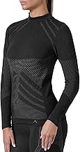 Risalti Women's Energy Thermal T-Shirt – Women's Long-Sleeved T-Shirt Elastic and Breathable, Women's Underwear, Seamless Undershirt – Made in Italy