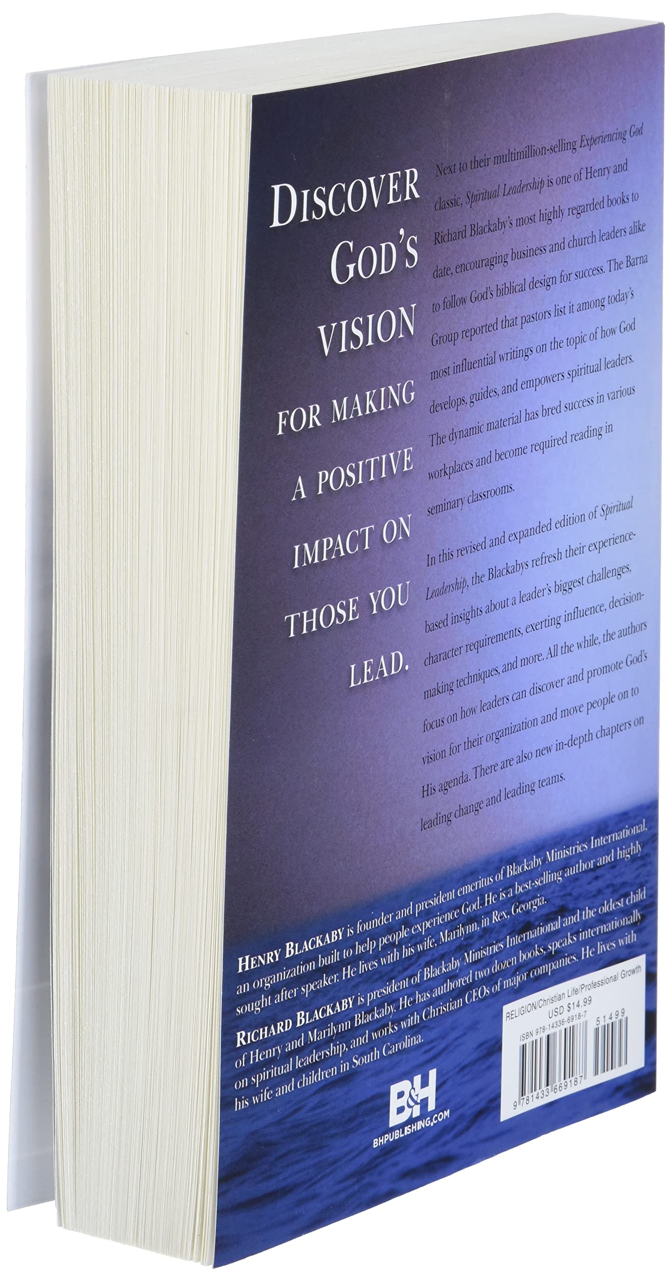 Spiritual Leadership: Moving People on to God's Agenda, Revised and Expanded - Image 4