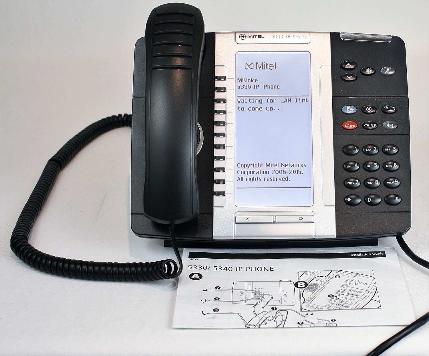 Mitel Networks 5330 IP Phone VoIP Phone – SIP, MiNet (71948D) Category: IP Phones