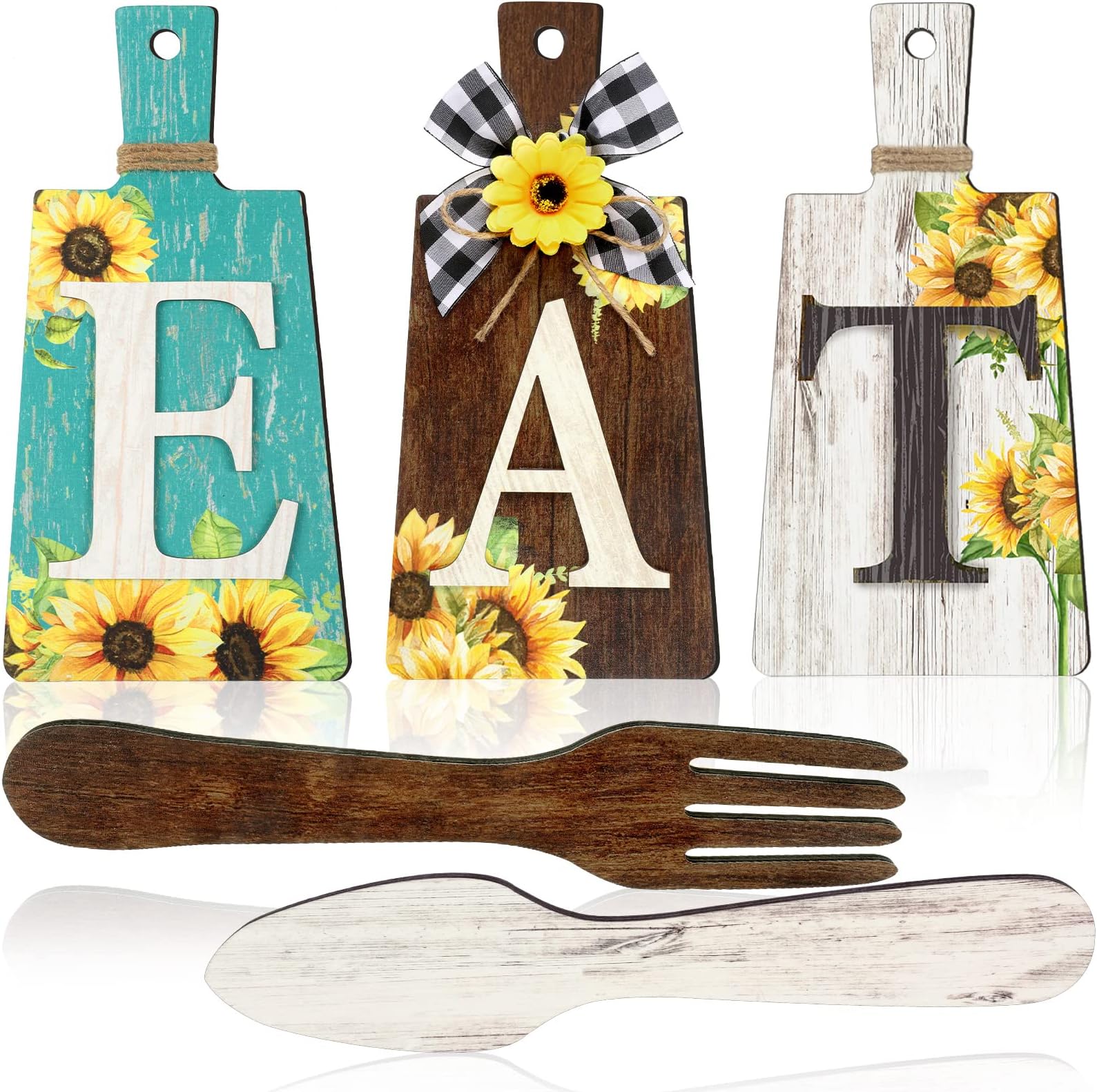 Kitchen Wood Sign Decor, Kitchen Wall Decorations Dinning