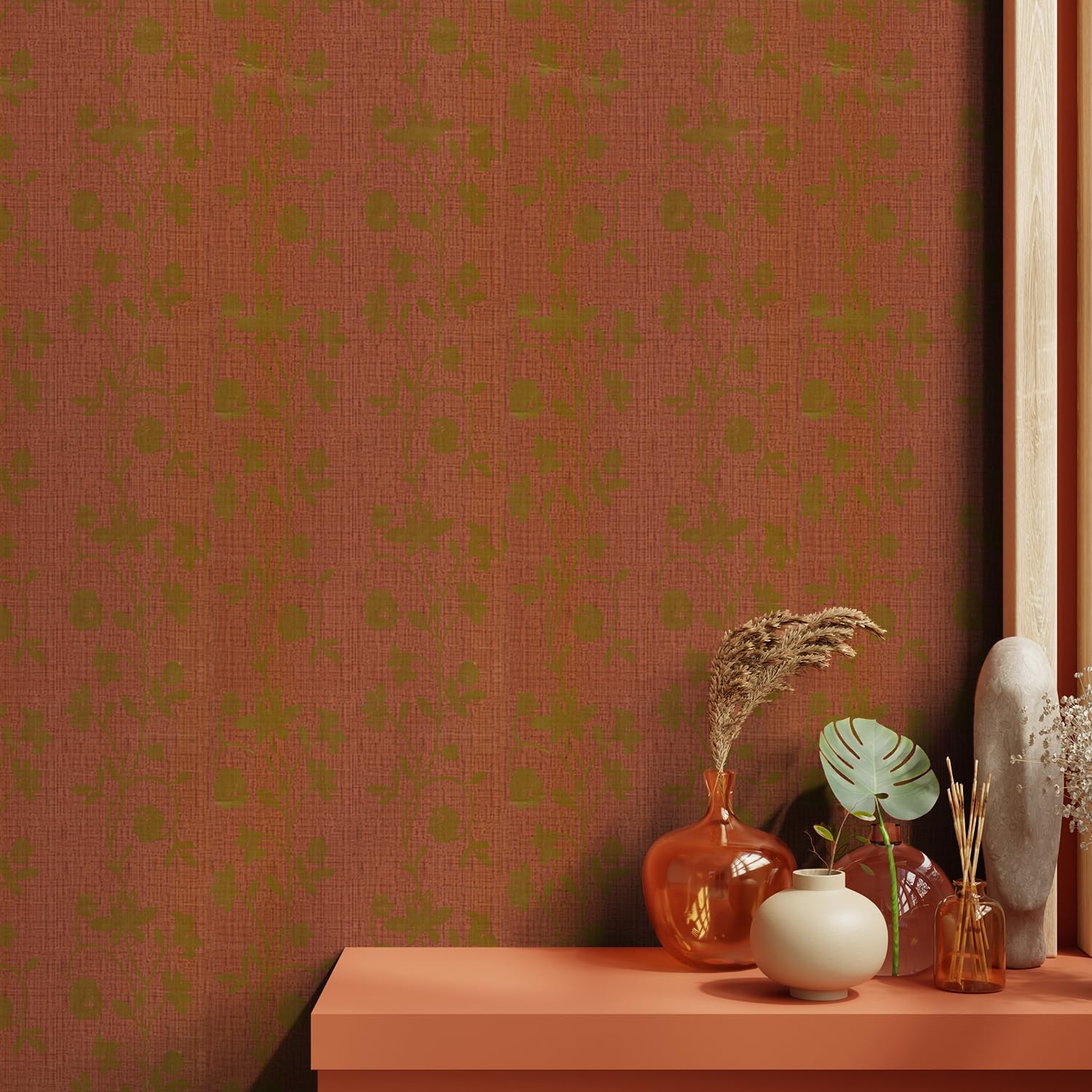 Asian Paints ezyCR8 Golden Magenta Multi Mag Self-Adhesive Peel & Stick Wallpaper, DIY Wall Sticker Wall for Home & Office, 3D Print (45 x 500 cm) (B0BG27S94V) Amazon Price History, Amazon Price Tracker